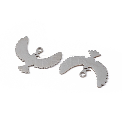 Non-Tarnish 304 Stainless Steel Pendants STAS-E186-08P-1