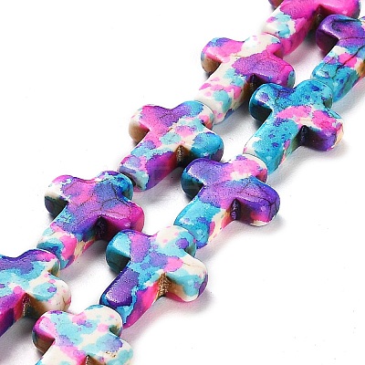 Synthetic Turquoise Beads Strands G-C101-E01-01-1