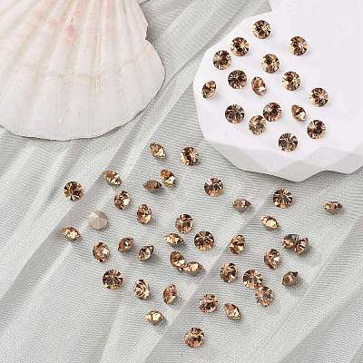 Preciosa&reg MAXIMA Crystal Round Stones Y-PRC-RBSS10-10330-1
