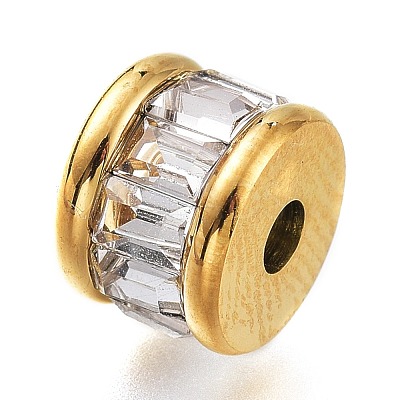 304 Stainless Steel Beads STAS-O129-01G-1