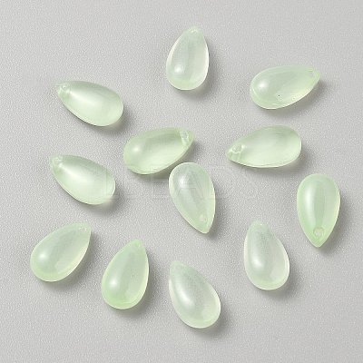 Glass Charms GLAA-WH0039-42D-1