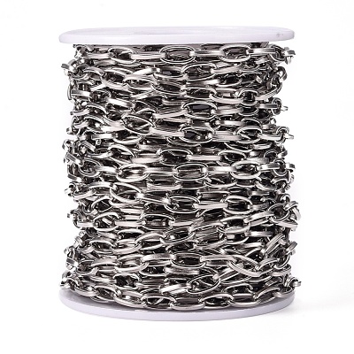 Tarnish Resistant 304 Stainless Steel Cable Chains CHS-L022-03P-1