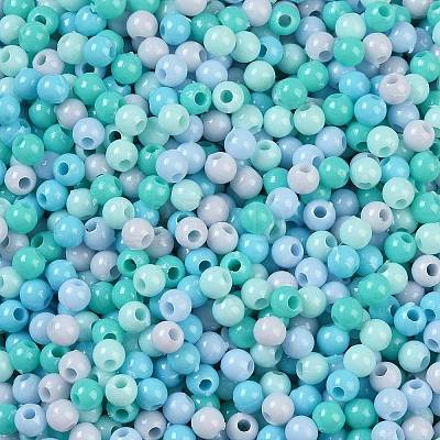 Opaque Acrylic Beads X1-OACR-H118-07A-04-1
