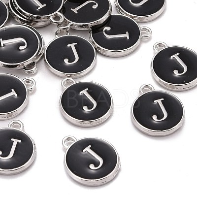 Platinum Plated Alloy Charms ENAM-S118-02J-P-1