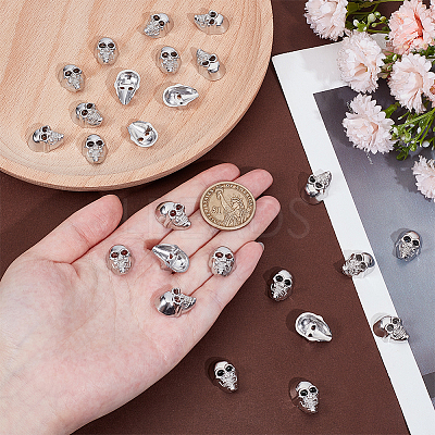 20Pcs 2-Hole Zinc Alloy Buttons FIND-OC0013-67P-1