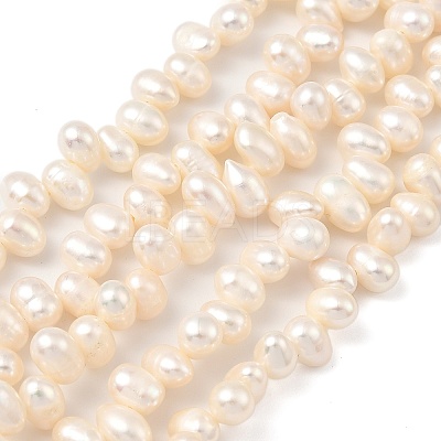 Natural Cultured Freshwater Pearl Beads Strands PEAR-I007-04C-03A-1