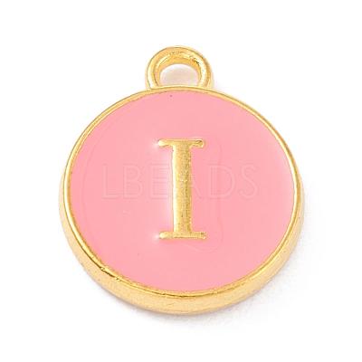 Golden Plated Alloy Enamel Charms ENAM-Q437-14I-1