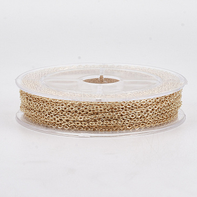 Brass Coated Iron Cable Chains CH-T002-05LG-1