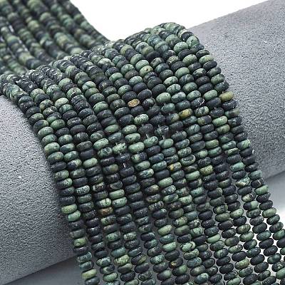 Natural Kambaba Jasper Beads Strands G-P575-A47-4x2mm-1