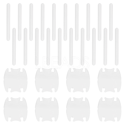 Car Door Handle Bling Plastic Protective Sticker AJEW-WH0518-77-1