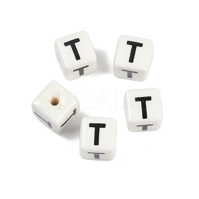 Porcelain Beads PORC-R003-08T-1