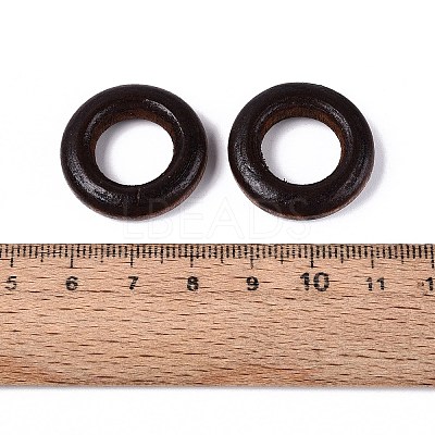 Natural Schima Wood Beads WOOD-Q001-05D-1