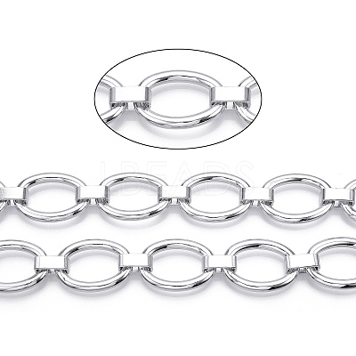 Aluminum Oval Link Chains CHA-N003-42P-1