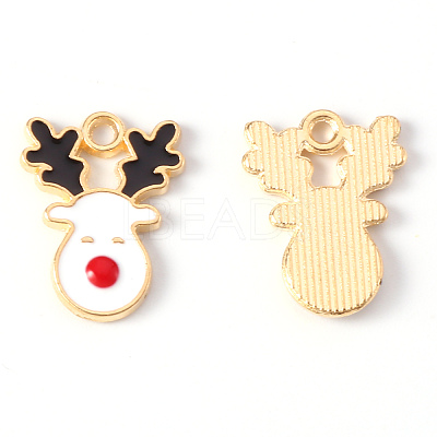 Alloy Enamel Pendants ENAM-S121-013A-1