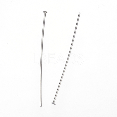 Tarnish Resistant 304 Stainless Steel Flat Head Pins X-STAS-D448-A-013P-1
