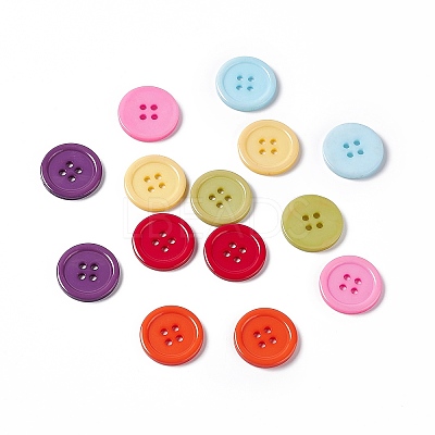 Resin Buttons RESI-D030-20mm-M-1