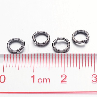 Brass Open Jump Rings JRC6MM-B-1