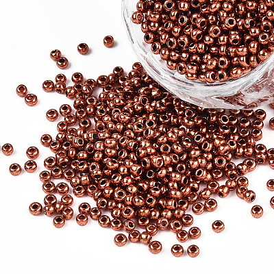 11/0 FGB Grade A Dyed Glass Seed Beads X-SEED-N001-C-0570-1