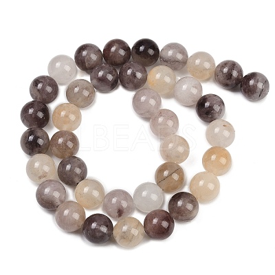 Natural Violet Strawberry Quartz Beads Strands G-P530-B02-04-1