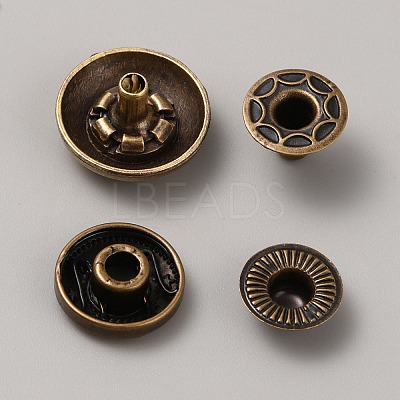 Alloy Snap Button FIND-WH0421-74A-1