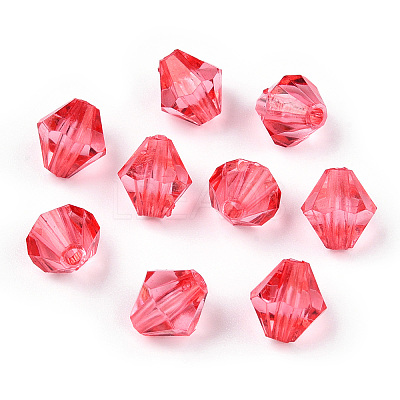 Transparent Acrylic Beads TACR-S146-8mm-28-1