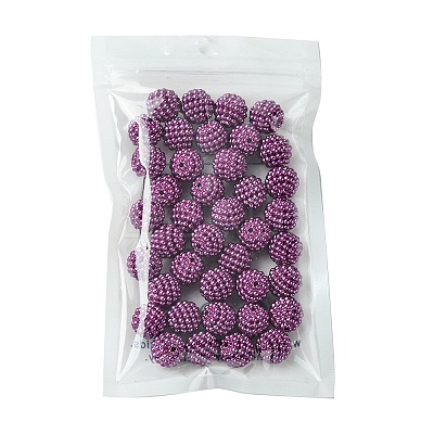 Imitation Pearl Acrylic Beads OACR-FS0001-45G-1