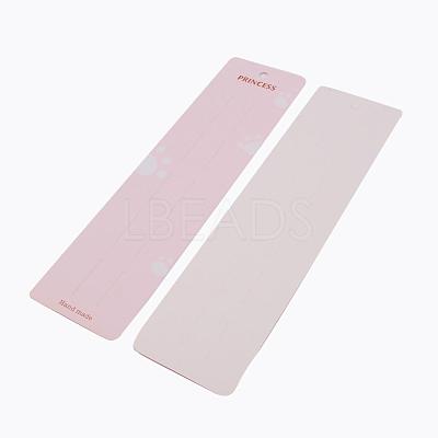 Paper Hair Clip Display Cards DIY-WH0199-78C-1
