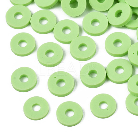 Eco-Friendly Handmade Polymer Clay Beads CLAY-R067-6.0mm-B24-1