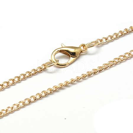 Iron Necklace Making MAK-K002-07KCG-1