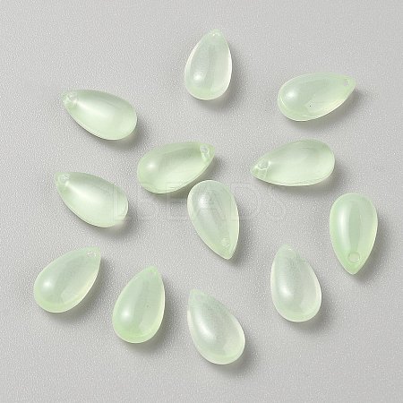 Glass Charms GLAA-WH0039-42D-1