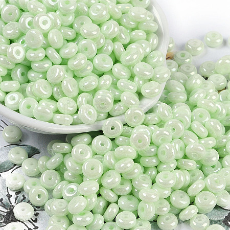 Opaque Colours Luster Glass Seed Beads X1-SEED-P008-01C-02-1