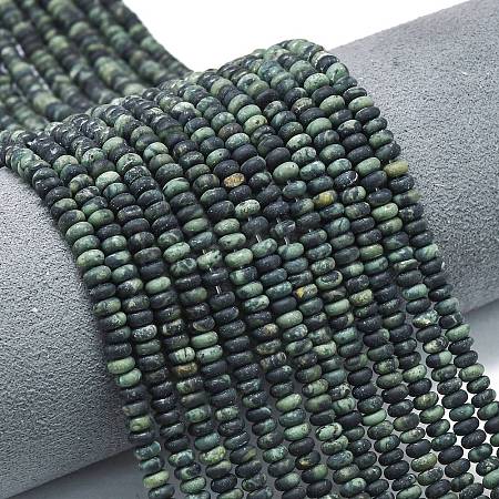 Natural Kambaba Jasper Beads Strands G-P575-A47-4x2mm-1