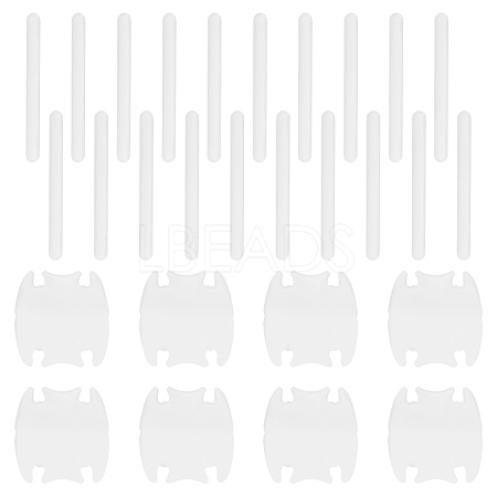 Car Door Handle Bling Plastic Protective Sticker AJEW-WH0518-77-1