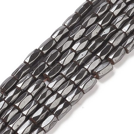 Magnetic Synthetic Hematite Beads Strands X-IM302-1
