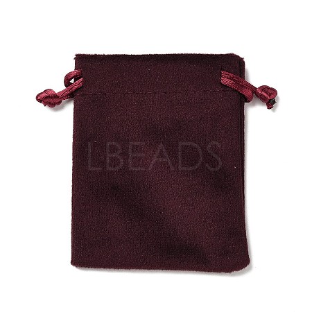 Velvet Jewelry Drawstring Storage Pouches ABAG-P013-02A-04-1