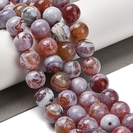 Dyed Natural Carnelian Beads Strands G-G175-A12-01-1