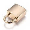 Rectangle Alloy Padlock Mini Lock with Key PALLOY-H191-02G-4