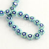 Handmade Millefiori Glass Beads Strands X-LK-R004-03D-2