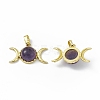 Natural Amethyst Pendants G-H283-02A-2