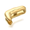 Ion Plating(IP) 304 Stainless Steel Slide Charms STAS-B075-37G-L-2