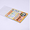 Plastic Badge Card Holders X-AJEW-R038-02-4