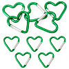 5Pcs Zinc Alloy Spring Gate Rings FIND-TA0009-73E-1