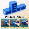 2Pcs ABS Plastic & Iron Wire Clay Cutter DIY-WH0750-119-4