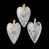 Natural Quartz Crystal Pendants GG-CBA51ED-03G-04-1
