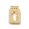 Brass with ABS Imitation Pearl Pendants KK-CBA8E93-05B-1