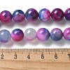 Natural Agate Beads Strands G-NH0001-G04-01-5