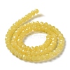 Baking Paint Imitation Jade Glass Bead Strands DGLA-A034-J10mm-A24-4