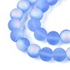 Frosted Transparent Glass Beads Strands LS-GLAA-T032-T8mm-MBB04-3