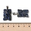 Natural & Synthetic Mixed Gemstone Pendants G-B127-09P-3