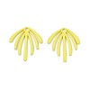 Spray Painted Alloy Pendants PALLOY-Q433-029B-RS-2